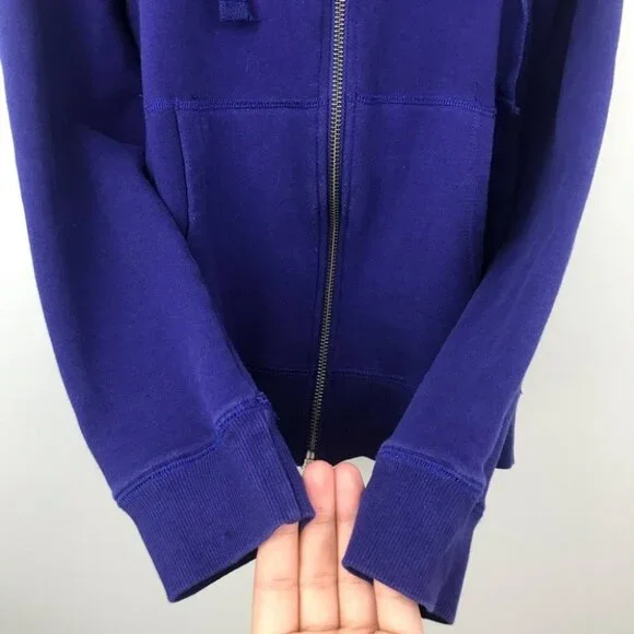 Champion women Zip up purple Hoodie S - Picture 8 of 13